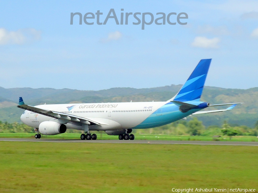 Garuda Indonesia Airbus A330-341 (PK-GPE) | Photo 144918