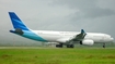 Garuda Indonesia Airbus A330-341 (PK-GPE) at  Banda Aceh - Sultan Iskandar Muda International, Indonesia