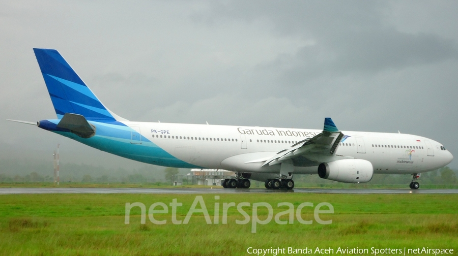 Garuda Indonesia Airbus A330-341 (PK-GPE) | Photo 149320