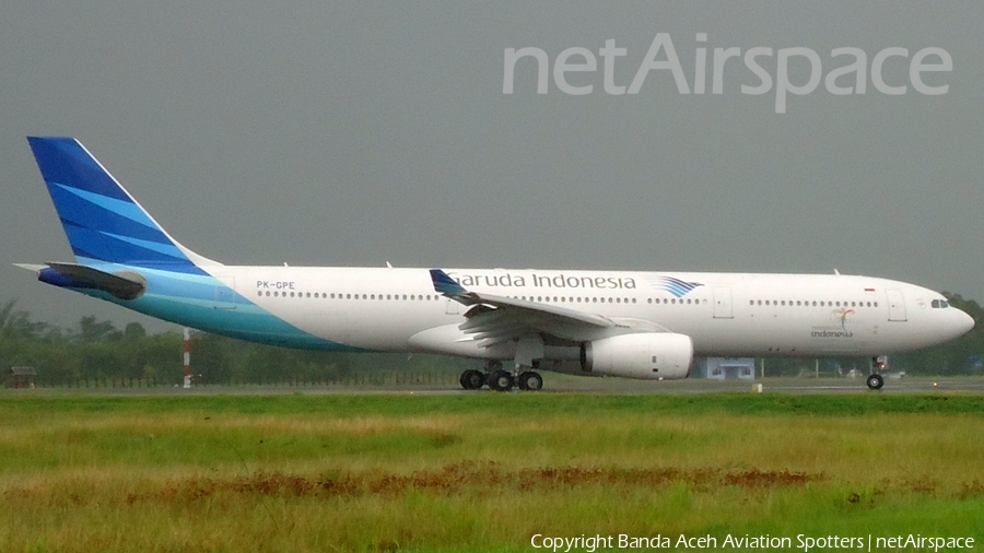 Garuda Indonesia Airbus A330-341 (PK-GPE) | Photo 149342