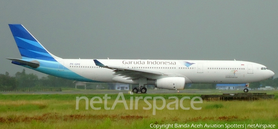 Garuda Indonesia Airbus A330-341 (PK-GPE) | Photo 149343