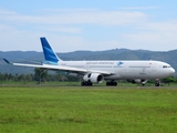 Garuda Indonesia Airbus A330-341 (PK-GPE) at  Banda Aceh - Sultan Iskandar Muda International, Indonesia
