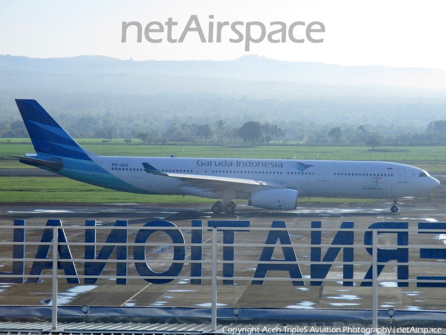 Garuda Indonesia Airbus A330-341 (PK-GPE) | Photo 216031