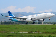 Garuda Indonesia Airbus A330-341 (PK-GPE) at  Banda Aceh - Sultan Iskandar Muda International, Indonesia