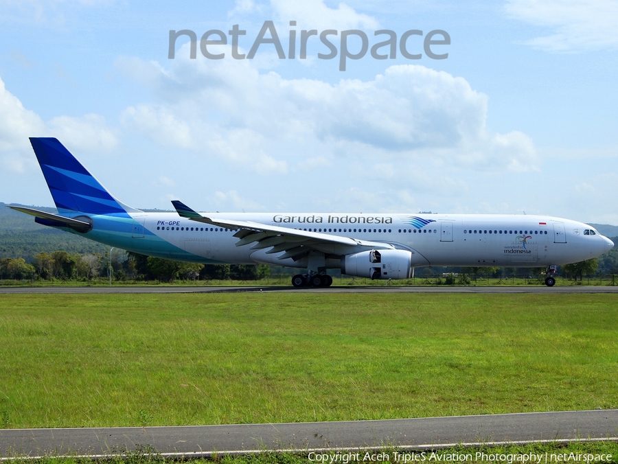 Garuda Indonesia Airbus A330-341 (PK-GPE) | Photo 283826