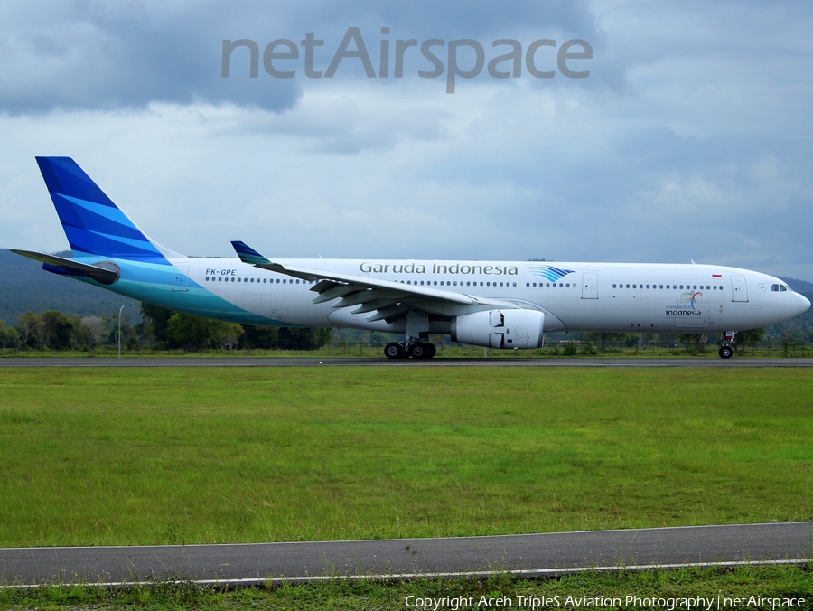 Garuda Indonesia Airbus A330-341 (PK-GPE) | Photo 283832