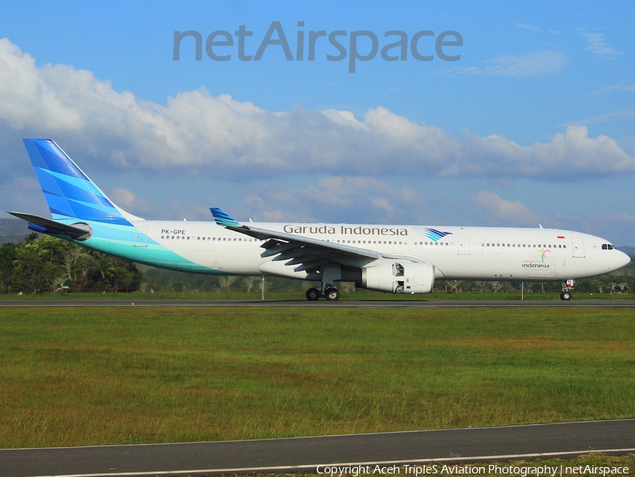 Garuda Indonesia Airbus A330-341 (PK-GPE) | Photo 296647