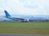 Garuda Indonesia Airbus A330-341 (PK-GPE) at  Banda Aceh - Sultan Iskandar Muda International, Indonesia