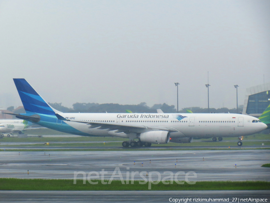 Garuda Indonesia Airbus A330-341 (PK-GPE) | Photo 621910