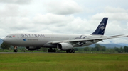 Garuda Indonesia Airbus A330-341 (PK-GPF) at  Banda Aceh - Sultan Iskandar Muda International, Indonesia