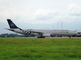 Garuda Indonesia Airbus A330-341 (PK-GPF) at  Banda Aceh - Sultan Iskandar Muda International, Indonesia