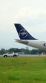 Garuda Indonesia Airbus A330-341 (PK-GPF) at  Banda Aceh - Sultan Iskandar Muda International, Indonesia