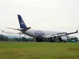 Garuda Indonesia Airbus A330-341 (PK-GPF) at  Banda Aceh - Sultan Iskandar Muda International, Indonesia