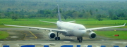 Garuda Indonesia Airbus A330-341 (PK-GPF) at  Banda Aceh - Sultan Iskandar Muda International, Indonesia