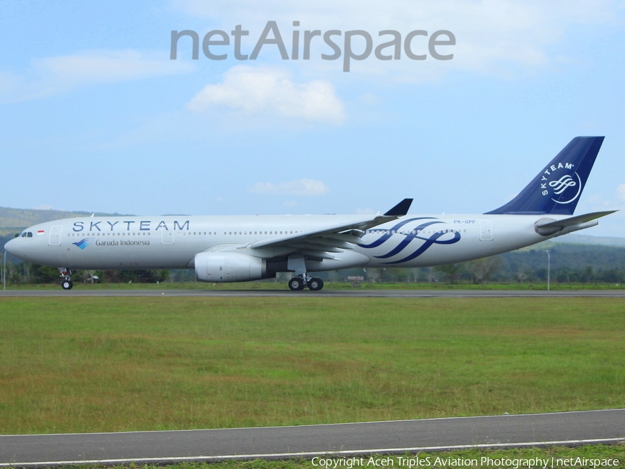 Garuda Indonesia Airbus A330-341 (PK-GPF) | Photo 294619