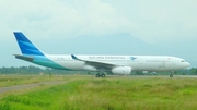 Garuda Indonesia Airbus A330-341 (PK-GPG) at  Banda Aceh - Sultan Iskandar Muda International, Indonesia