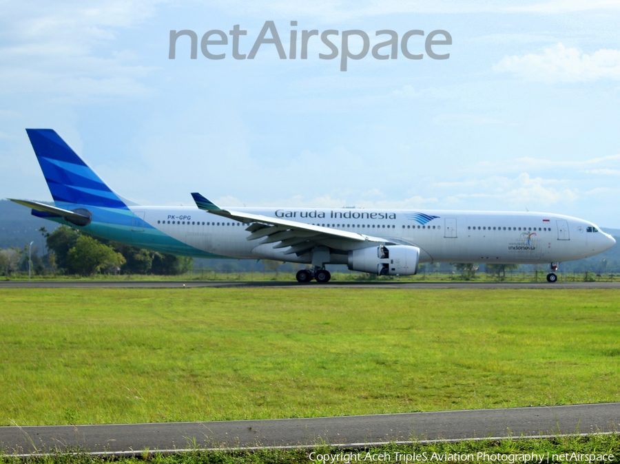 Garuda Indonesia Airbus A330-341 (PK-GPG) | Photo 283830