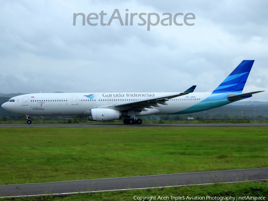 Garuda Indonesia Airbus A330-341 (PK-GPG) | Photo 283834
