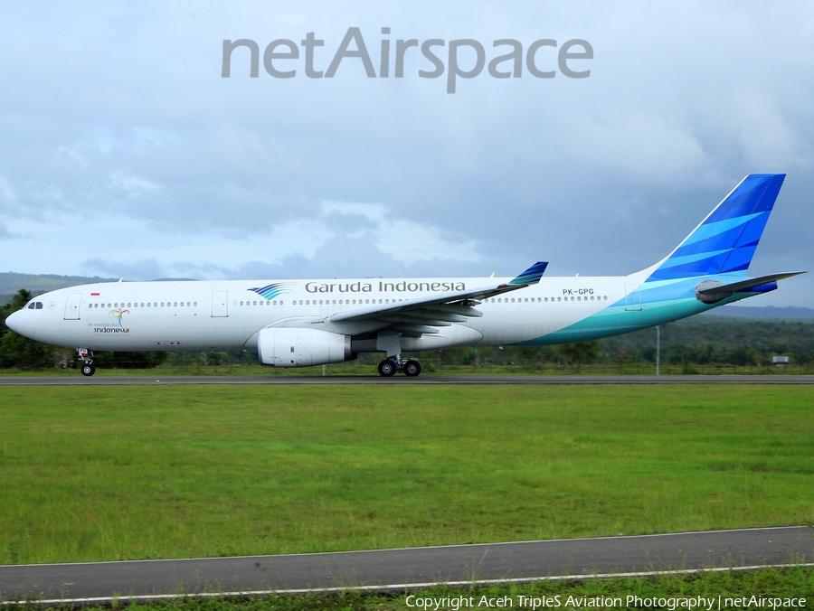Garuda Indonesia Airbus A330-341 (PK-GPG) | Photo 283836