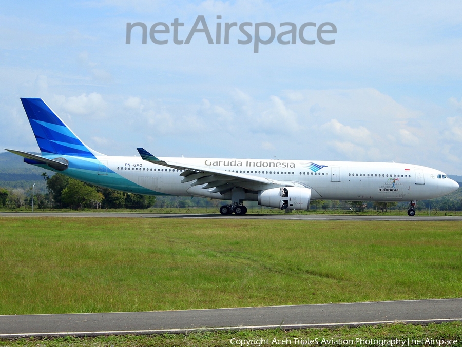 Garuda Indonesia Airbus A330-341 (PK-GPG) | Photo 293737