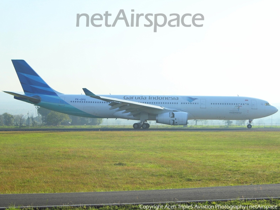 Garuda Indonesia Airbus A330-341 (PK-GPG) | Photo 293863