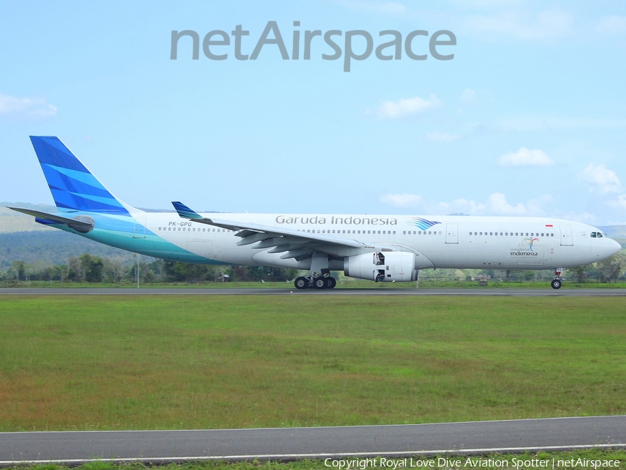 Garuda Indonesia Airbus A330-341 (PK-GPG) | Photo 294620