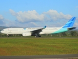 Garuda Indonesia Airbus A330-341 (PK-GPG) at  Banda Aceh - Sultan Iskandar Muda International, Indonesia