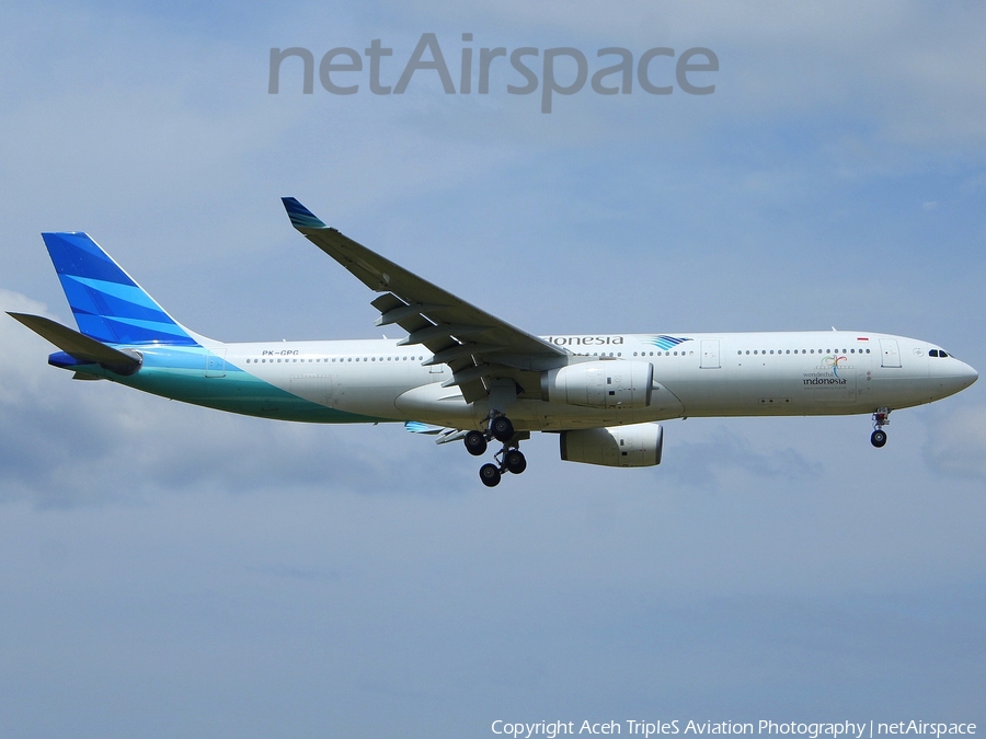 Garuda Indonesia Airbus A330-341 (PK-GPG) | Photo 314874