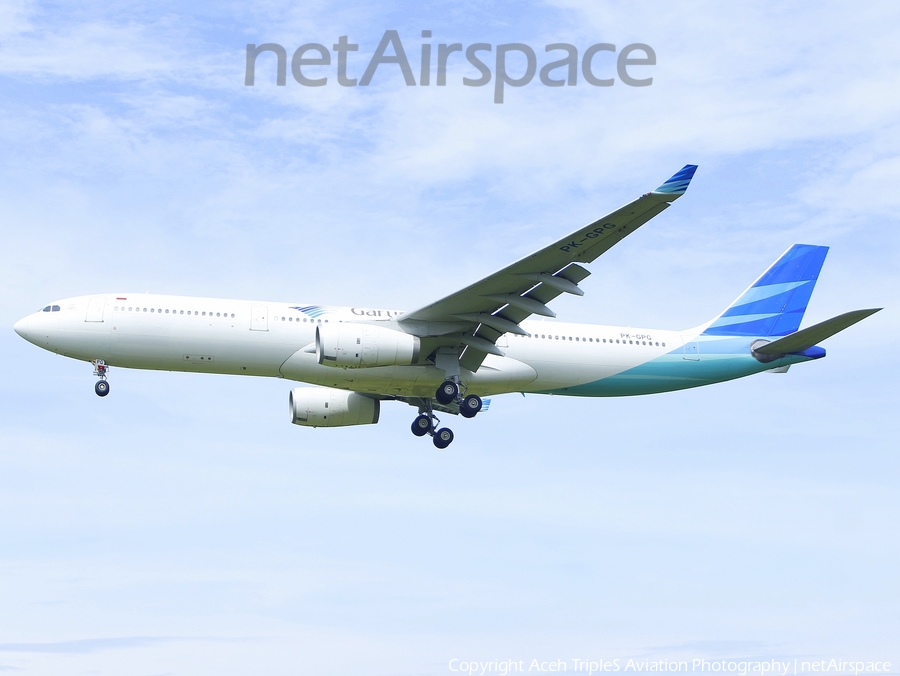 Garuda Indonesia Airbus A330-341 (PK-GPG) | Photo 354345