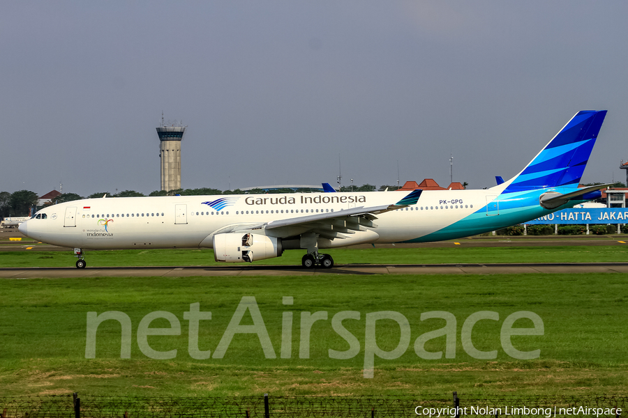 Garuda Indonesia Airbus A330-341 (PK-GPG) | Photo 376894