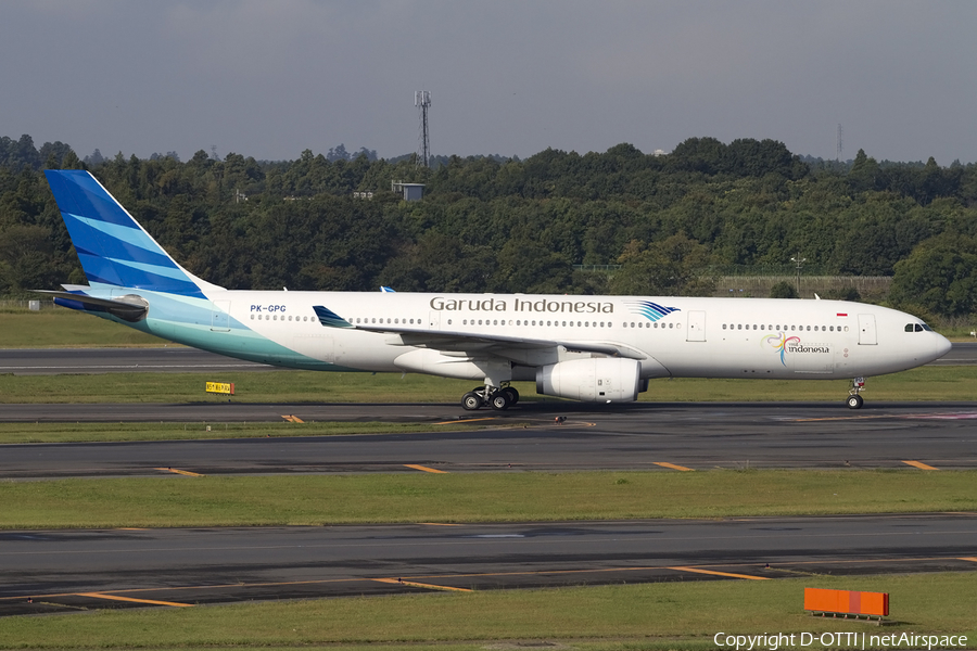 Garuda Indonesia Airbus A330-341 (PK-GPG) | Photo 419406
