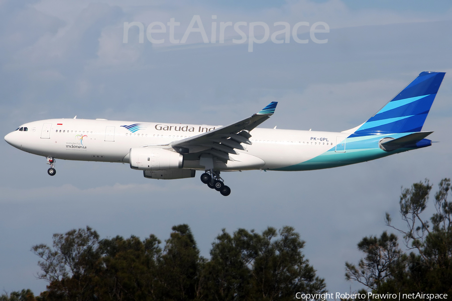 Garuda Indonesia Airbus A330-243 (PK-GPL) | Photo 360681