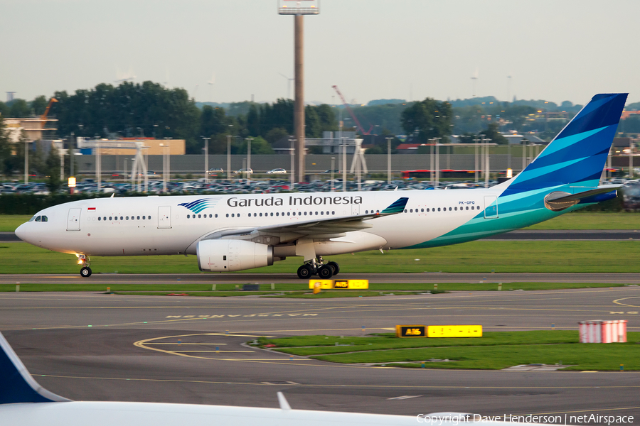 Garuda Indonesia Airbus A330-243 (PK-GPQ) | Photo 32048