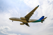 Garuda Indonesia Airbus A330-243 (PK-GPQ) at  Balikpapan Sepinggan - International, Indonesia