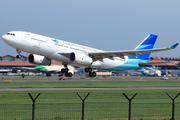 Garuda Indonesia Airbus A330-243 (PK-GPQ) at  Jakarta - Soekarno-Hatta International, Indonesia