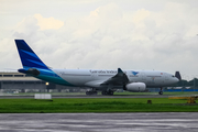 Garuda Indonesia Airbus A330-243 (PK-GPQ) at  Surabaya - Juanda International, Indonesia