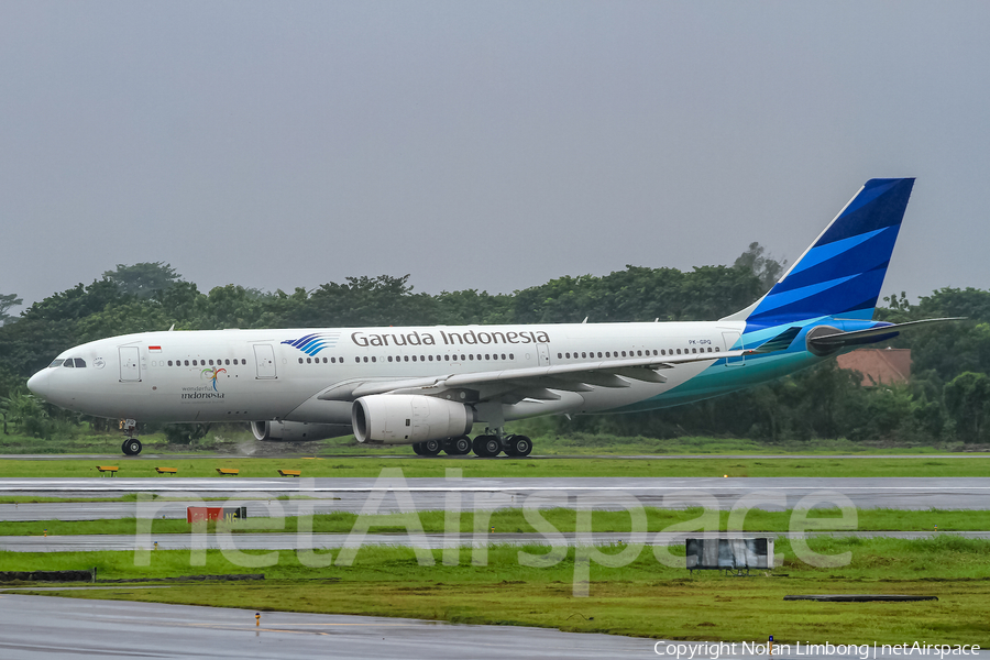 Garuda Indonesia Airbus A330-243 (PK-GPQ) | Photo 384095