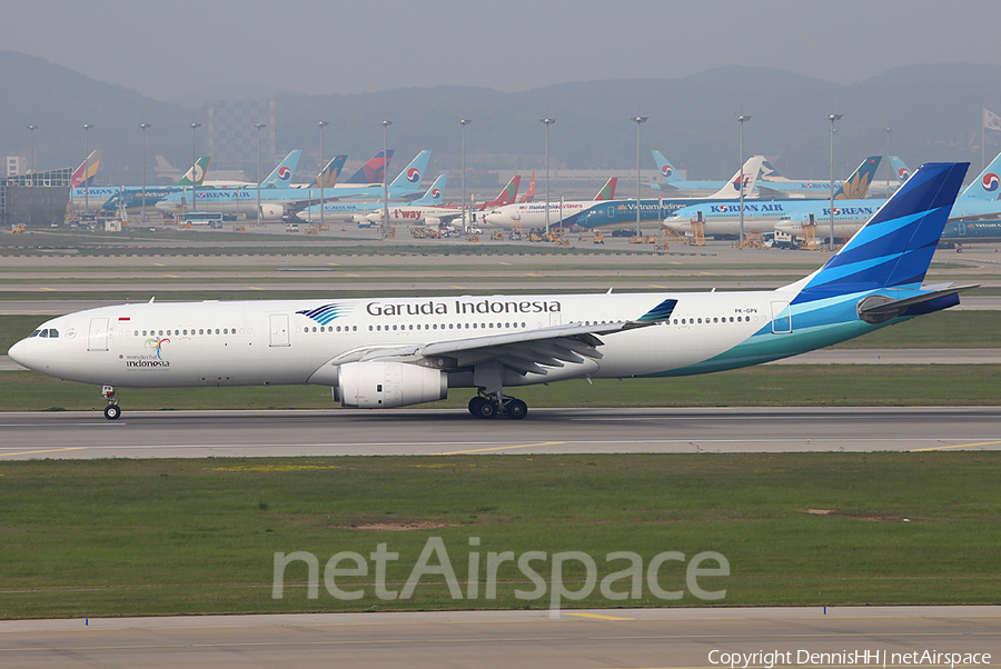 Garuda Indonesia Airbus A330-343 (PK-GPV) | Photo 372121