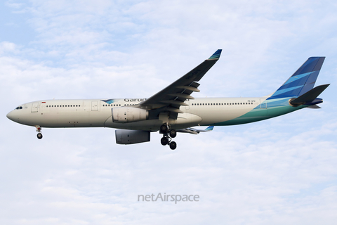 Garuda Indonesia Airbus A330-343 (PK-GPV) at  Singapore - Changi, Singapore