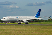 Garuda Indonesia Airbus A330-343 (PK-GPV) at  Adisumarmo International, Indonesia