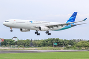 Garuda Indonesia Airbus A330-343X (PK-GPW) at  Denpasar/Bali - Ngurah Rai International, Indonesia