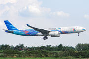 Garuda Indonesia Airbus A330-343 (PK-GPZ) at  Adisumarmo International, Indonesia