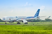 Garuda Indonesia Airbus A330-343 (PK-GPZ) at  Adisumarmo International, Indonesia