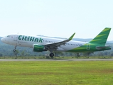 Citilink Garuda Indonesia Airbus A320-214 (PK-GQA) at  Banda Aceh - Sultan Iskandar Muda International, Indonesia