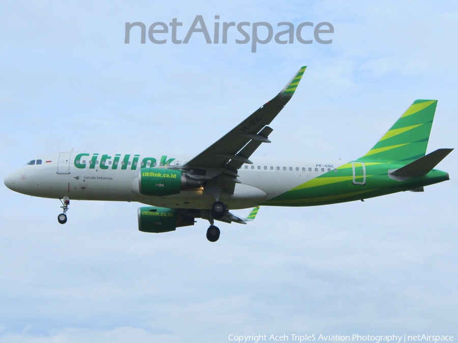 Citilink Garuda Indonesia Airbus A320-214 (PK-GQC) | Photo 309554