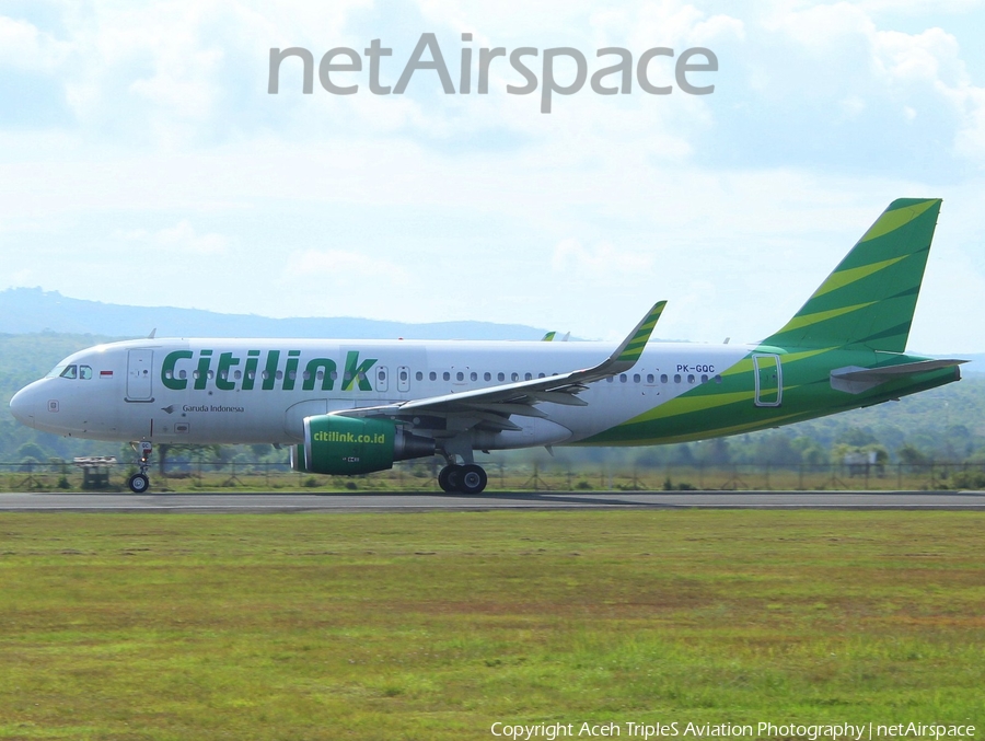 Citilink Garuda Indonesia Airbus A320-214 (PK-GQC) | Photo 324321