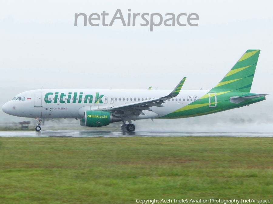 Citilink Garuda Indonesia Airbus A320-214 (PK-GQE) | Photo 332479