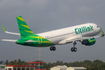 Citilink Garuda Indonesia Airbus A320-214 (PK-GQE) at  Yogyakarta - International, Indonesia