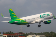 Citilink Garuda Indonesia Airbus A320-214 (PK-GQE) at  Yogyakarta - International, Indonesia