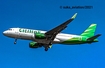 Citilink Garuda Indonesia Airbus A320-214 (PK-GQF) at  Balikpapan Sepinggan - International, Indonesia